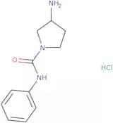 3-Amino-N-phenylpyrrolidine-1-carboxamide hydrochloride