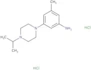 3-Methyl-5-[4-(propan-2-yl)piperazin-1-yl]aniline dihydrochloride