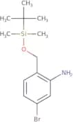 5-Bromo-2-{[(tert-butyldimethylsilyl)oxy]methyl}aniline