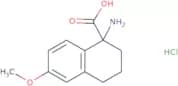 1-Amino-6-methoxy-1,2,3,4-tetrahydronaphthalene-1-carboxylic acid hydrochloride