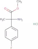 Methyl 2-amino-2-(4-fluorophenyl)propanoate hydrochloride