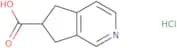 5H,6H,7H-Cyclopenta[C]pyridine-6-carboxylic acid hydrochloride