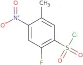 2-Fluoro-5-methyl-4-nitrobenzenesulphonyl chloride