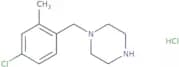1-[(4-Chloro-2-methylphenyl)methyl]piperazine hydrochloride