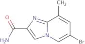 6-Bromo-8-methylimidazo[1,2-a]pyridine-2-carboxamide