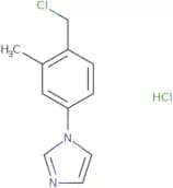 1-[4-(Chloromethyl)-3-methylphenyl]-1H-imidazole hydrochloride