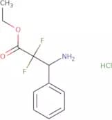 Ethyl 3-amino-2,2-difluoro-3-phenylpropanoate hydrochloride