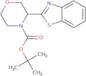 tert-Butyl 3-(1,3-benzothiazol-2-yl)morpholine-4-carboxylate