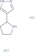 4-(Pyrrolidin-2-yl)-1H-pyrazole dihydrochloride