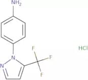 4-[5-(Trifluoromethyl)-1H-pyrazol-1-yl]aniline hydrochloride