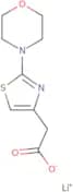 2-[2-(morpholin-4-yl)-1,3-thiazol-4-yl]acetate lithium (I)