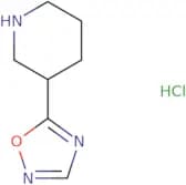 3-(1,2,4-Oxadiazol-5-yl)piperidine hydrochloride