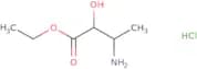Ethyl 3-amino-2-hydroxybutanoate hydrochloride