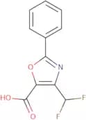 4-(Difluoromethyl)-2-phenyl-1,3-oxazole-5-carboxylic acid