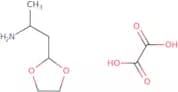 1-(1,3-Dioxolan-2-yl)propan-2-amine, oxalic acid
