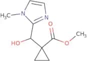 Methyl 1-[hydroxy(1-methyl-1H-imidazol-2-yl)methyl]cyclopropane-1-carboxylate