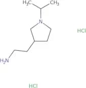 2-[1-(Propan-2-yl)pyrrolidin-3-yl]ethan-1-amine dihydrochloride
