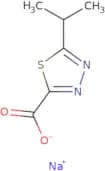 Sodium 5-(propan-2-yl)-1,3,4-thiadiazole-2-carboxylate