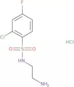N-(2-Aminoethyl)-2-chloro-4-fluorobenzene-1-sulfonamide hydrochloride