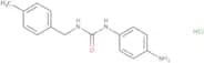1-(4-Aminophenyl)-3-[(4-methylphenyl)methyl]urea hydrochloride