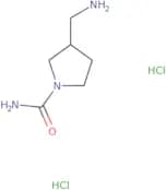 3-(Aminomethyl)pyrrolidine-1-carboxamide dihydrochloride