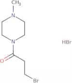 3-Bromo-1-(4-methylpiperazin-1-yl)propan-1-one hydrobromide