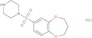 1-(3,4-Dihydro-2H-1,5-benzodioxepine-7-sulfonyl)piperazine hydrochloride