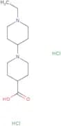 1-(1-Ethylpiperidin-4-yl)piperidine-4-carboxylic acid dihydrochloride