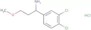 1-(3,4-Dichlorophenyl)-3-methoxypropan-1-amine hydrochloride