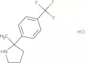 2-Methyl-2-[4-(trifluoromethyl)phenyl]pyrrolidine hydrochloride