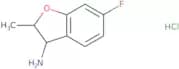6-Fluoro-2-methyl-2,3-dihydro-1-benzofuran-3-amine hydrochloride