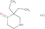 2,​2-​Diethyl-thiomorpholine 1-​oxide hydrochloride