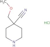 4-(Methoxymethyl)piperidine-4-carbonitrile hydrochloride
