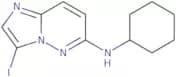 N-Cyclohexyl-3-iodoimidazo[1,2-b]pyridazin-6-amine