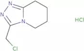 3-(Chloromethyl)-5H,6H,7H,8H-[1,2,4]triazolo[4,3-a]pyridine hydrochloride