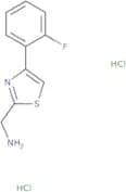 [4-(2-Fluorophenyl)-1,3-thiazol-2-yl]methanamine dihydrochloride