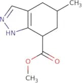 Methyl 5-methyl-4,5,6,7-tetrahydro-1H-indazole-7-carboxylate
