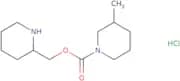 Piperidin-2-ylmethyl 3-methylpiperidine-1-carboxylate hydrochloride