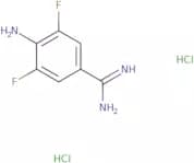 4-Amino-3,5-difluorobenzene-1-carboximidamide dihydrochloride