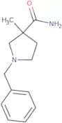 1-Benzyl-3-methylpyrrolidine-3-carboxamide