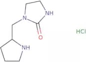1-(Pyrrolidin-2-ylmethyl)imidazolidin-2-one hydrochloride