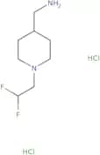 [1-(2,2-Difluoroethyl)piperidin-4-yl]methanamine dihydrochloride