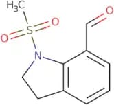 1-Methanesulfonyl-2,3-dihydro-1H-indole-7-carbaldehyde