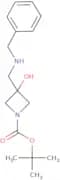 tert-Butyl 3-[(benzylamino)methyl]-3-hydroxyazetidine-1-carboxylate