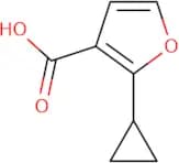 2-Cyclopropylfuran-3-carboxylic acid