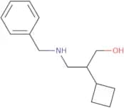 3-(Benzylamino)-2-cyclobutylpropan-1-ol