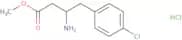 Methyl 3-amino-4-(4-chlorophenyl)butanoate hydrochloride