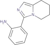 2-{5H,6H,7H,8H-Imidazo[1,5-a]pyridin-3-yl}aniline