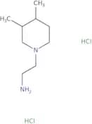 2-(3,4-Dimethylpiperidin-1-yl)ethan-1-amine dihydrochloride
