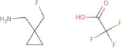 [1-(Fluoromethyl)cyclopropyl]methanamine, trifluoroacetic acid